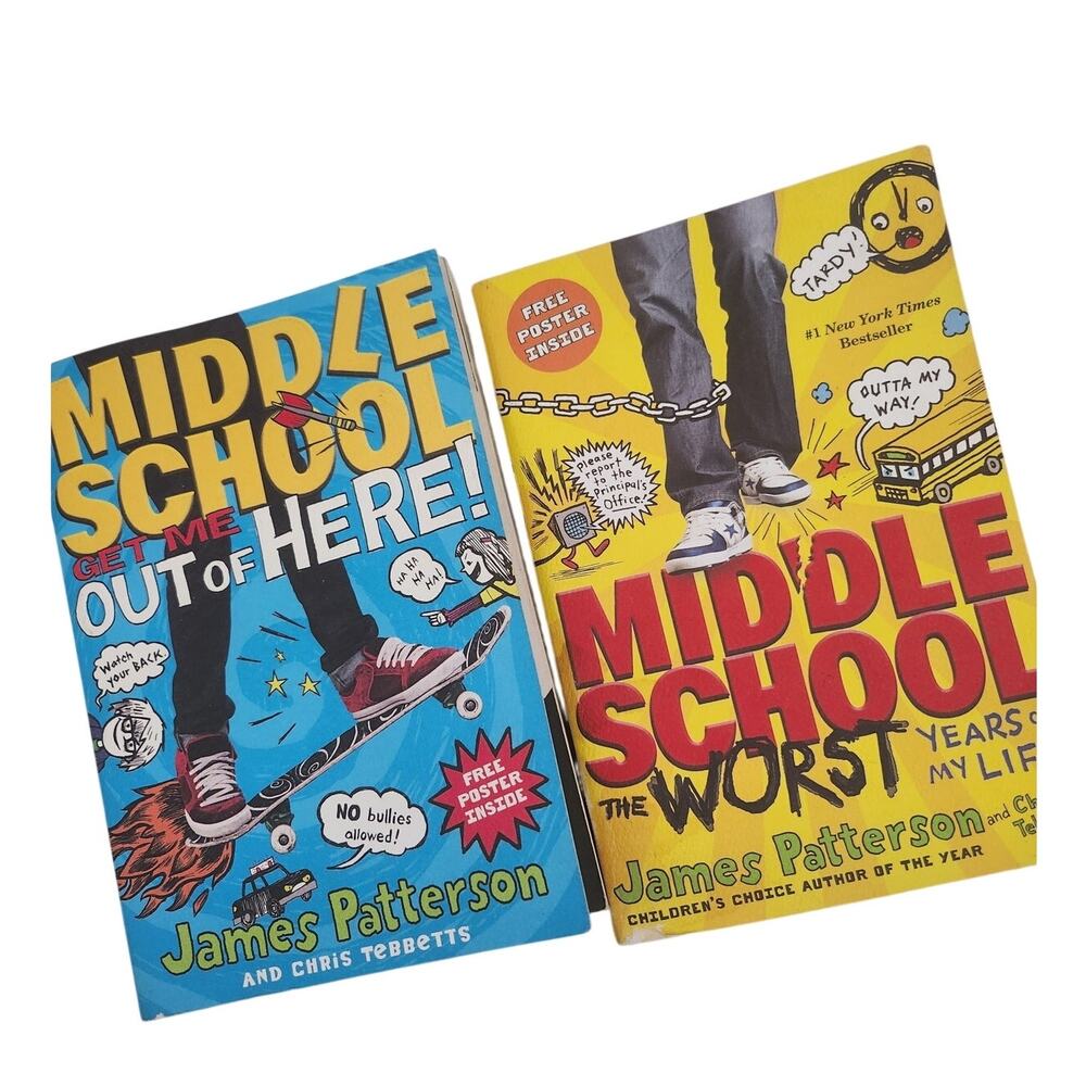 James Patterson Middle School books